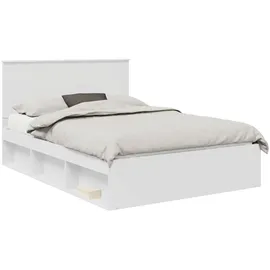 vidaXL Modernes Bett 140 x 200 cm Weiß