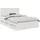 vidaXL Modernes Bett 140 x 200 cm Weiß