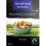 Fairtrade Rohrzucker Würfel braun