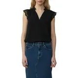 QS Blusentop schwarz M