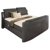 Jockenhöfer Boxspringbett Movie Star 180 x 200 cm grau