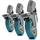 walimex pro Stativrollen Pro 7522 3er-Set 75mm