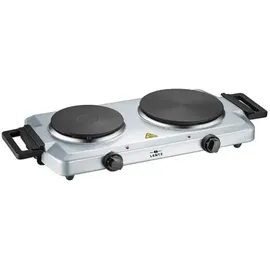 LENTZ Doppelkochplatte Doppel 1500 Watt + 1000 Watt