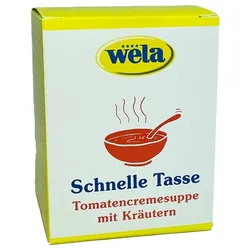 WELA Tomatencremesuppe Instant 10 Portionen Schnelle Tasse