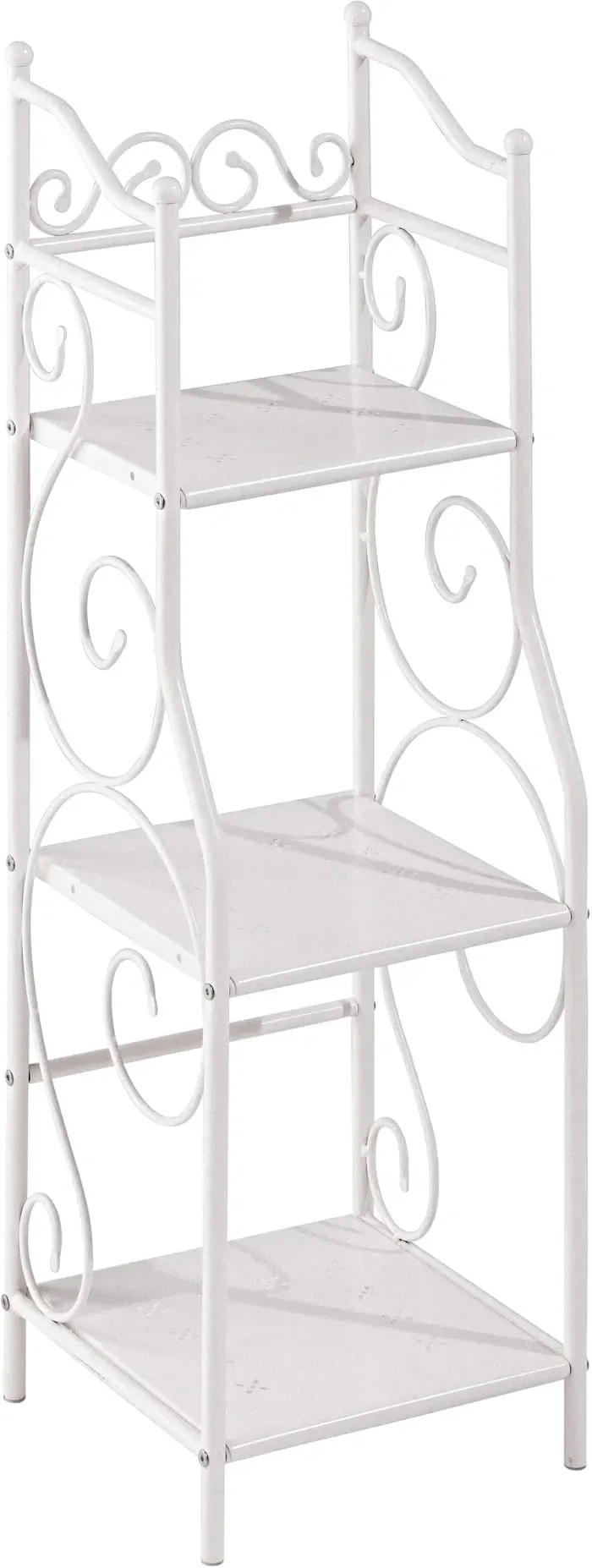 Ablageregal HEINE HOME, weiß, B:30cm H:95cm T:30cm, Metall, Regale
