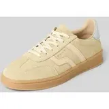 Sneaker aus echtem Leder Modell 'Cuzima', GELB, 41