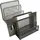 Helit Briefständer the mail network Metall Silber 3 St.