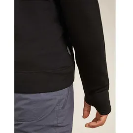 Icebreaker 360 Realfleece Elemental Reißverschlusspullover - Black - XL