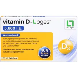 Dr Loges Vitamin D-Loges 5.600 I.E. Kautabletten 15 St.