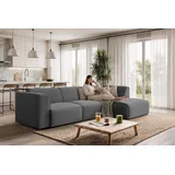 otto home Ecksofa Merid L-Form, B: 295 cm - OTTO. Verlässliche Qualität.« als Modul oder separat verwendbar, für individuelle Zusammenstellung, grau