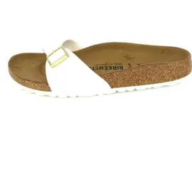 Birkenstock Madrid Birko-Flor Lack schmal patent white 41