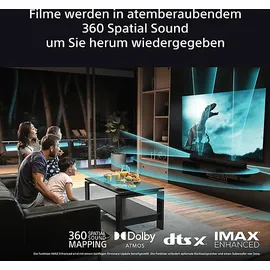 Sony BRAVIA Theatre Bar 8, Dolby Atmos®, 360 Spatial Sound Mapping, Soundbar, Schwarz