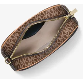 Michael Kors Jet Set Small Umhängetasche Kunstleder Brown