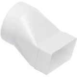 Europlast Ø 100mm / 55x110mm Übergangsstück Adapter Flachkanal Rundrohr Abluftkanal