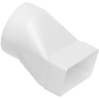 Europlast Ø 100mm / 55x110mm Übergangsstück Adapter Flachkanal Rundrohr Abluftkanal
