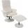 MCW Relaxsessel Stockholm Kunstleder 75 x 114 x 125 cm Creme mit verstellbarer Rückenlehne