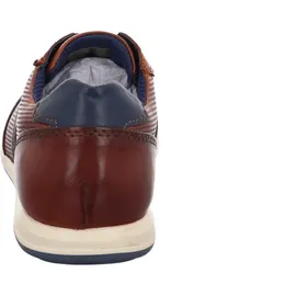 Bugatti Denim Schnürschuhe in cognac | Gr.: 40