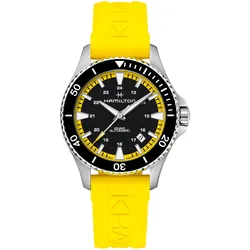 Hamilton H82395332 Armbanduhr Automatik Khaki Navy Scuba Auto Gelb