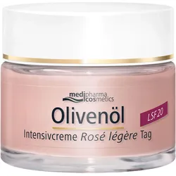 Olivenöl Intensivcreme Rose legere LSF 20