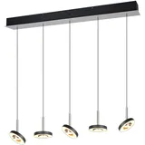 trio select Guano 3-flg. 100 cm Metall Silber