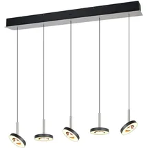 trio select Guano 3-flg. 100 cm Metall Silber