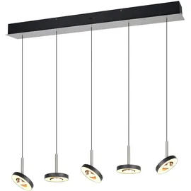 trio select Guano 3-flg. 100 cm Metall Silber