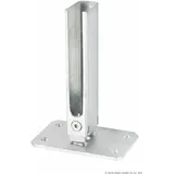 deutsche zauntechnik dz Fußplatte Universal Gefälle 60x40 - ZINK