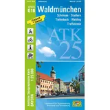 LDBV Bayern ATK25-G16 Waldmünchen (Amtliche Topographische Karte 1:25000): Schönsee, Stadlern, Tiefenbach, Weiding, Treffelstein, Oberpfäzer Wald, Schönau, ... Amtliche Topographische Karte 1:25000 Bayern)