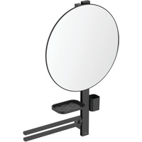 Ideal Standard Alu+ Accessoir-Bar L800, mit Handtuchhalter, und Spiegel 500mm, silk black