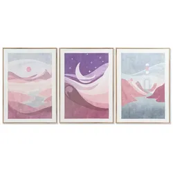 Bild DKD Home Decor Landschaft Moderne (50 x 3 x 70 cm)