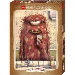 HEYE Puzzle Zozoville Selfie, 1000 Puzzleteile, Made in Germany bunt