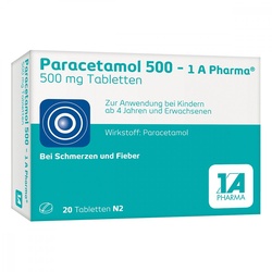 Paracetamol 500-1A Pharma