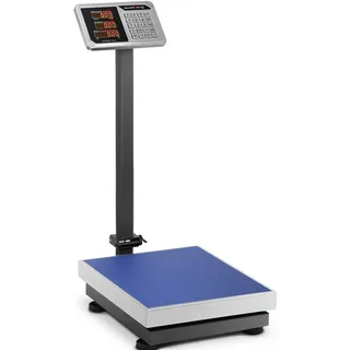 Steinberg Systems Plattformwaage Bodenwaage Paketwaage Industriewaage Präzisionswaage 150 kg / 0,02 kg - 50 x 40 cm LED