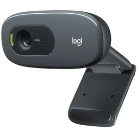 Logitech C270 HD 720p, 60° Sichtfeld, Fester Fokus, Belichtung,
