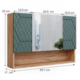 Vicco Irma 80,1 cm grün