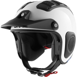 Shark ATV-Drak Blank Offroad Helm, weiss, Größe XS für Männer