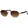 Brendel Eyewear Sonnenbrille BRENDEL EYEWEAR "Modell 905066", Damen, gold, metallic, Sonnenbrillen Sonnenbrille, Form Oval, Logoschriftzug auf Bügel, Metallfassung