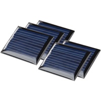 5Stk 2V 60mA Mini Solarzelle Panel Module für Telefon Ladegerät 30mmx36 mm