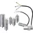 Hydra Mkp285msb 10uf 35x68 1 St. Mkp-motorkondensator 10 μF 450 V/ac 5 % (ø x L) 35 mm x 68 mm