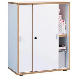 VCM Salia Aktenschrank 60,0 x 37,4 x 74,0 cm weiß