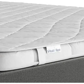 VitaliSpa Matratzenschoner 140 x 200 cm Weiß