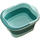 Rurbeder Faltbare Fußbadewanne Tub Basin Tools Fußbad Faltbares Fußbad zum Stressabbau, Faltbarer Eimer, großer Fußbadewanneneimer, faltbares Fußbad