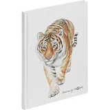 Pagna Notizbuch A5 Tiger 128S kariert