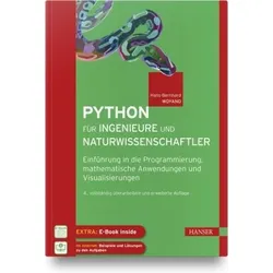 Python für Ingenieure und Naturwissenschaftler, m. 1 Buch, m. 1 E-Book