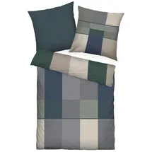 Tom Tailor Satin (LB 155x220 cm) - blau - LB 155x220 cm