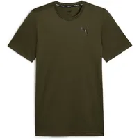 Puma Herren Shirt TRAIN FAV BLASTER Tee Dark Olive,