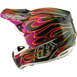 Troy Lee Designs SE5 Carbon Torched Schwarz/Lila XL