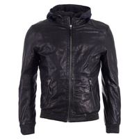 JCC Lederblouson 15.09.2002 in schwarz | Gr.: XXL