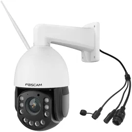 Foscam SD4H 4 MP Dualband WLAN PTZ Dome Überwachungskamera Weiß