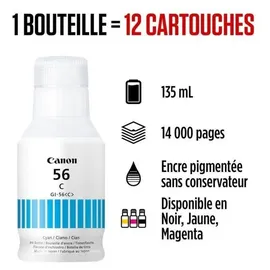 Canon GI-56C Tintenflasche cyan